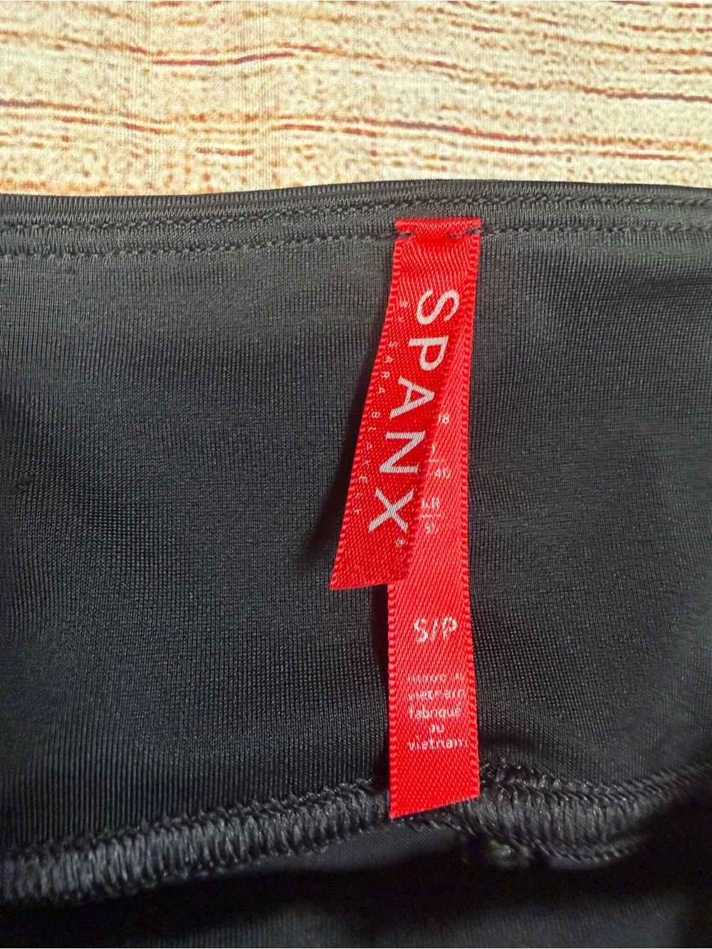SPANX‎ Black Camouflage High-Waist Leggings